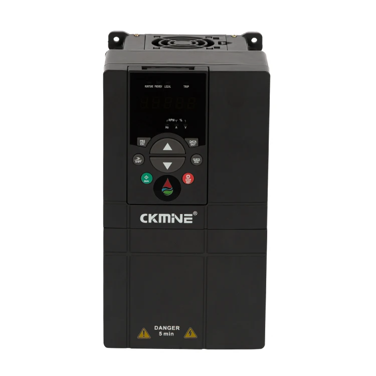 CKMINE 제조업체 4kw 5.5hp 3상 220v 태양열 워터 펌프 인버터 경쟁력 있는 가격 저주파 vfd 드라이브