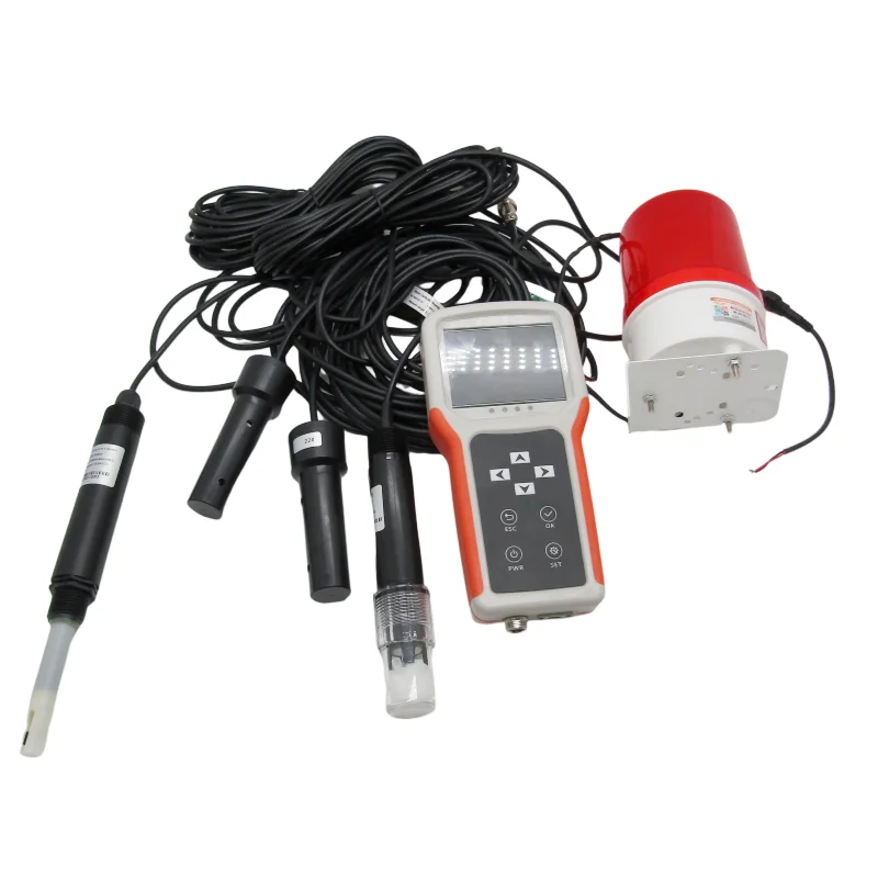 Real Time Reading Rechargeable Handheld Multi Parameter Water Quality Meter for Wells