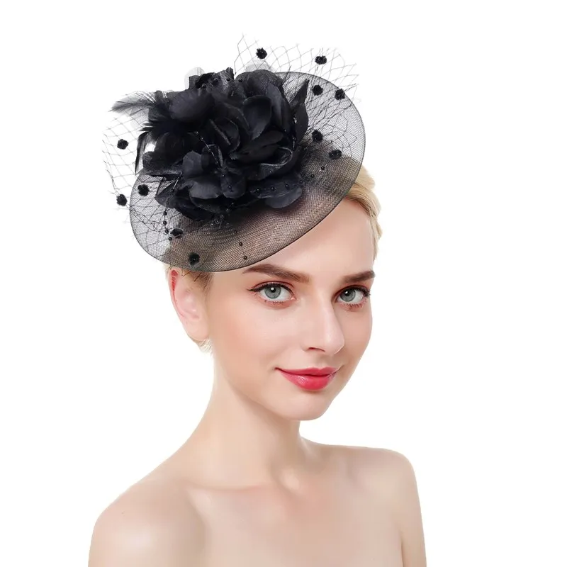 Lady Tea Party Wedding Headband 