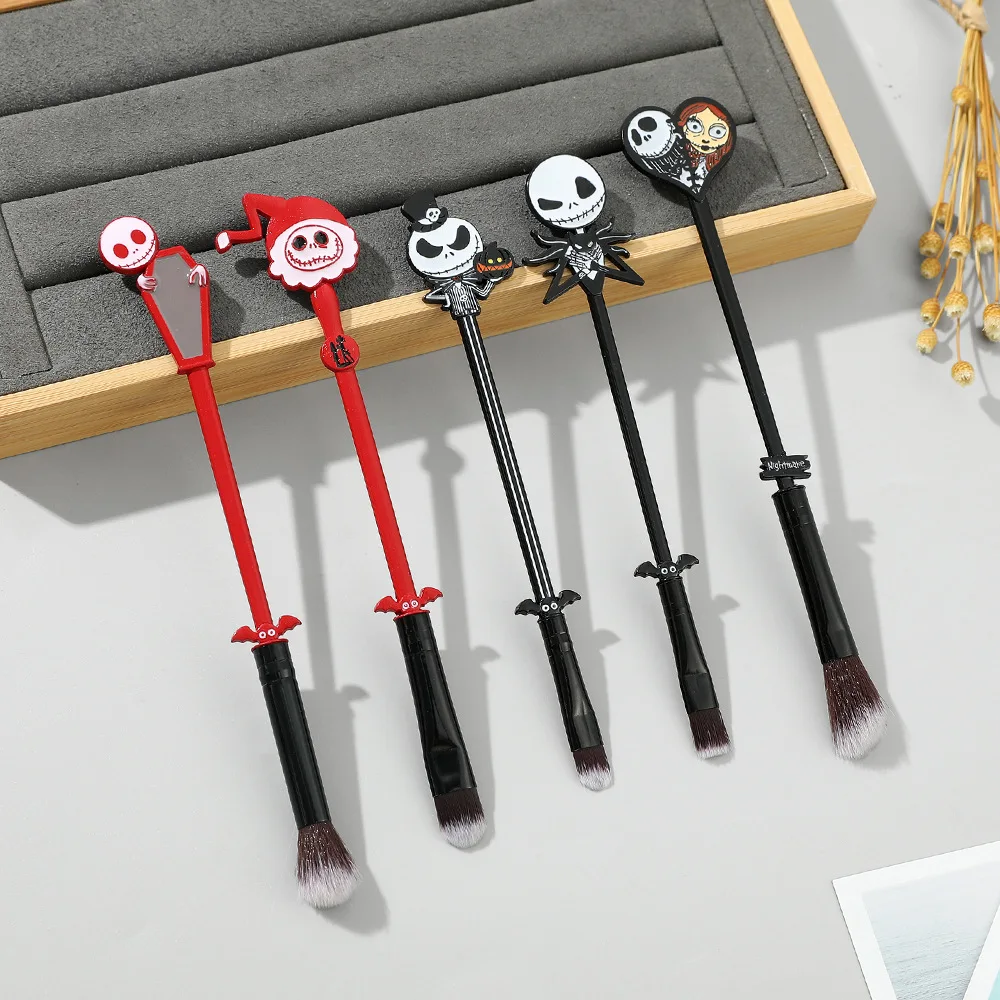 New Design The Nightmare Before Christmas Makeup Brush Set Skull Eye