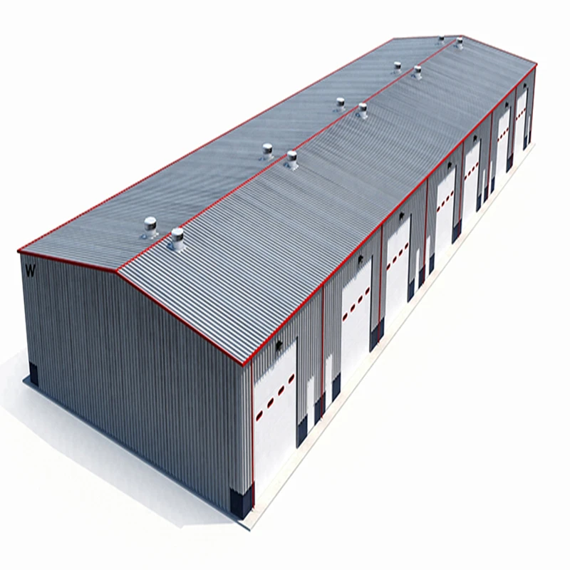 Q345 Grade Portal Frame Steel Structure Industrial Warehouse Shed for Australia Light Steel Prefab Buildings Workshop