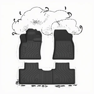 For Rox 01 Car  24-25 Six-seat/Seven-seat Fully Eco-friendly TPE Floor Mats Floor Mats for the Trunk and Main Area