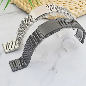 Unisex Superb Same Series Stainless Steel Solid Watch Bands Solid Watch Buckle Watch Parts Assembled Heavy Modules in Random