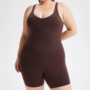 Women New One Piece Yoga Bodysuit Fitness Clothing Sportswear Short Gym Jumpsuit Sport Wear Yoga Jumpsuit