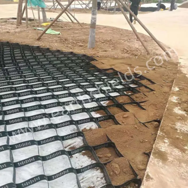 Alibaba.com: Geocell Pavers Interlocking Geo Cells Sand Color Ground ...
