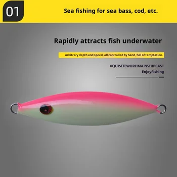 Custom Iron/Cast Iron Luminous Sea Fishing Night Fishing Lure for Carp Ocean Beach Artificial Hard Bait – Hard Lure – view 5