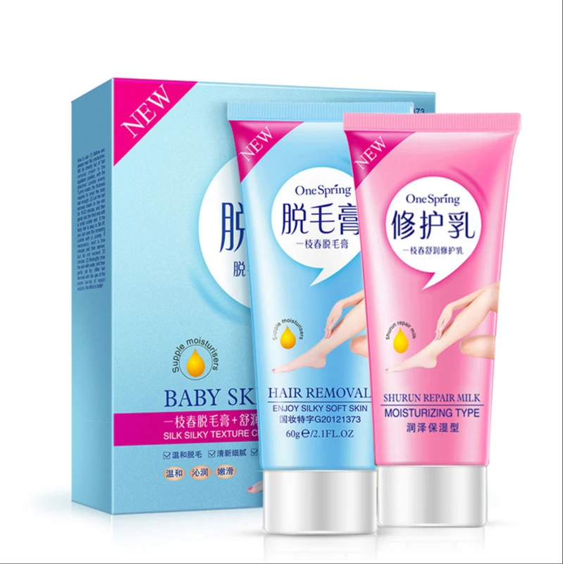 
ONE SPRING No Permanent Remove Hair Depilatory Creams Women Hair Removal Cream for Men 