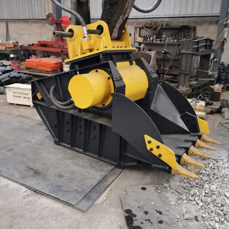 Factory Customized Excavator Attachment Bucket Crusher for 20-35t Excavator