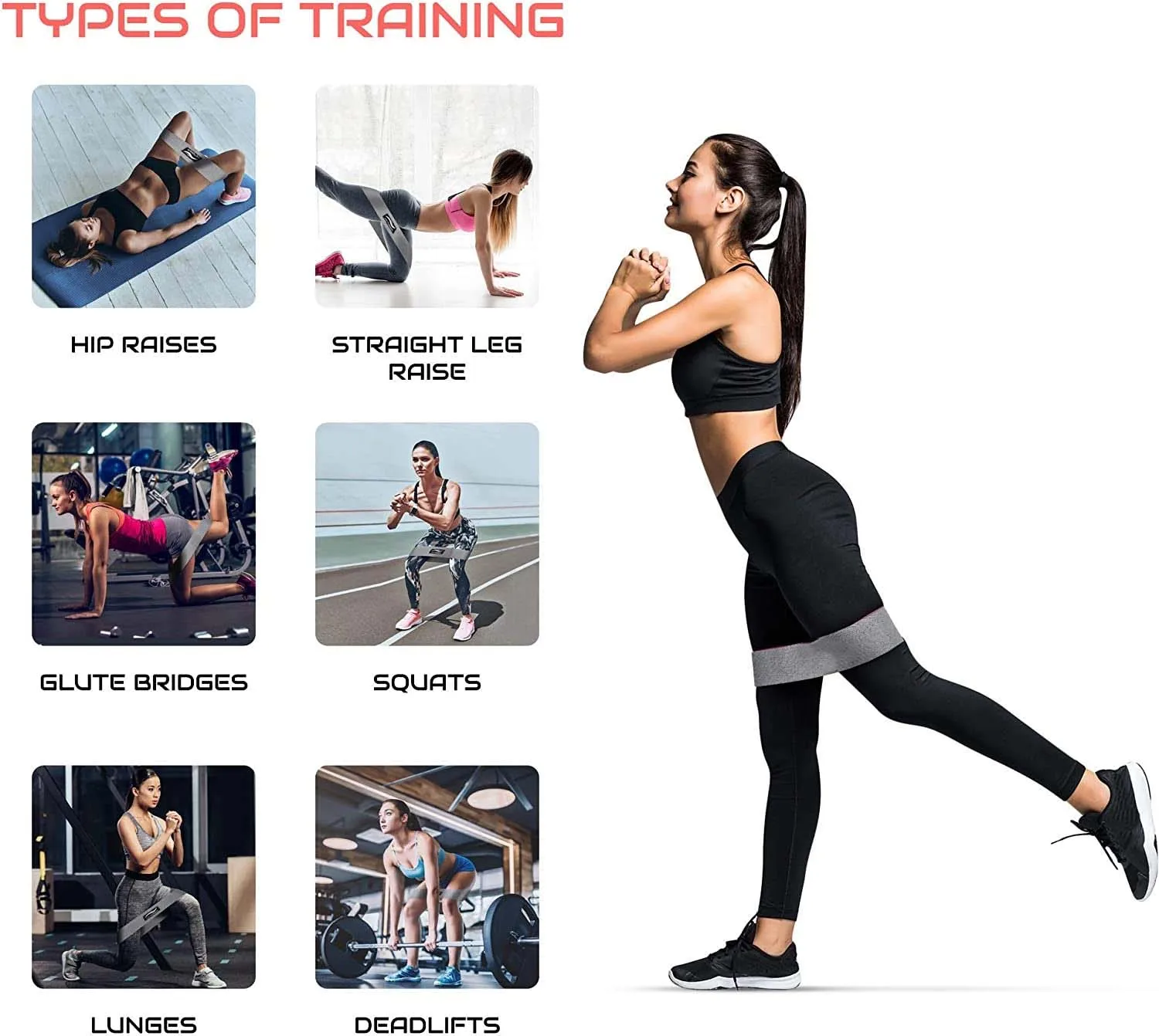 Hip Circle Band Resistance Band Exercises For Hips And Glutes 4307