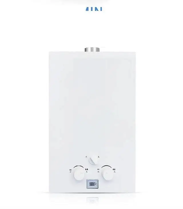 ЖК-дисплей зимний летний переключатель управления огнезащита медный теплообменник без резервуара мгновенные газовые водонагреватели
