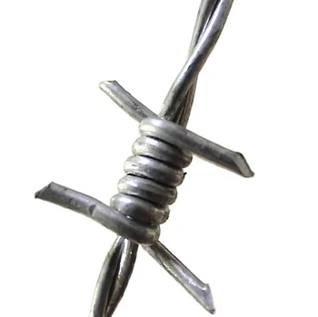 Factory price high quality galvanized barbed wire from ISO factory with more than 20 years history