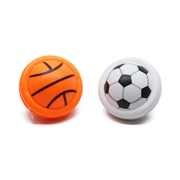 Пластиковые Футбольные баскетбольные мячи Yoyo, Детские рекламные игрушки