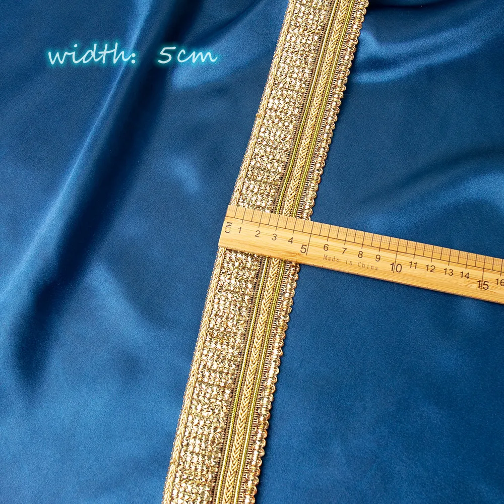 Wholesale Factory Direct Sale 5cm Classical Gold Thread Garment Accessory Lace Trim Buy Lace