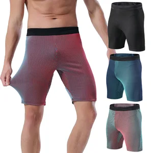 Men's Compression Shorts for Running and Fitness Half-elasticated Inner Lining for Sports Shorts