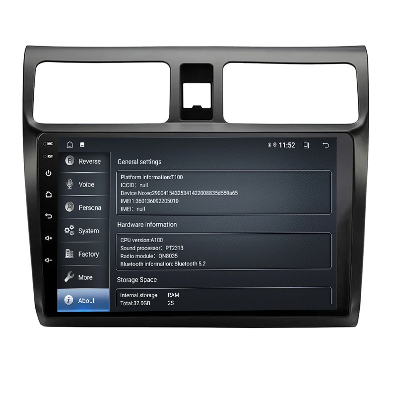 Single Din Android 13 Autoradio für Suzuki Swift 2005 2006 2007 2008 Single Din Android 13 Autoradio für Suzuki Swift 2005 2006 2007 2008