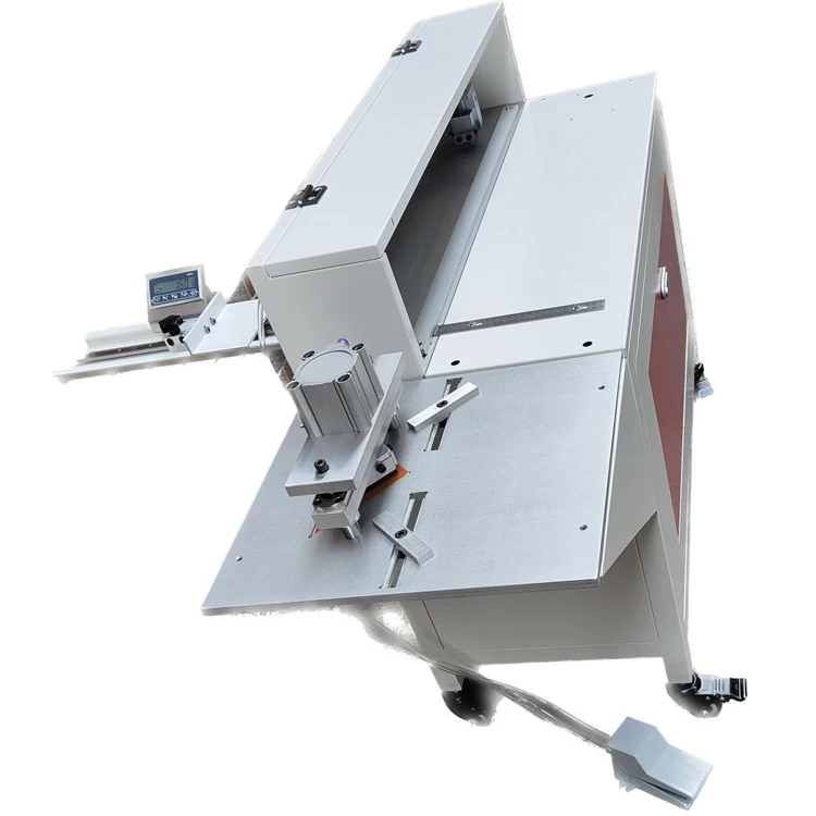 Pneumatic Box Cardboard Groove Cutting Machine Paper Card Board V Grooving Machine V Slotting Machine With Corner Cutter