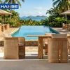 Set da pranzo in teak per esterni