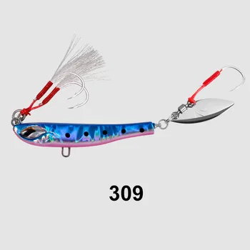 Casting Fishing Jig 40g Long Casting Fishing Jig Lure Spinner Bait Jigging Lure – Metal Jig – view 5
