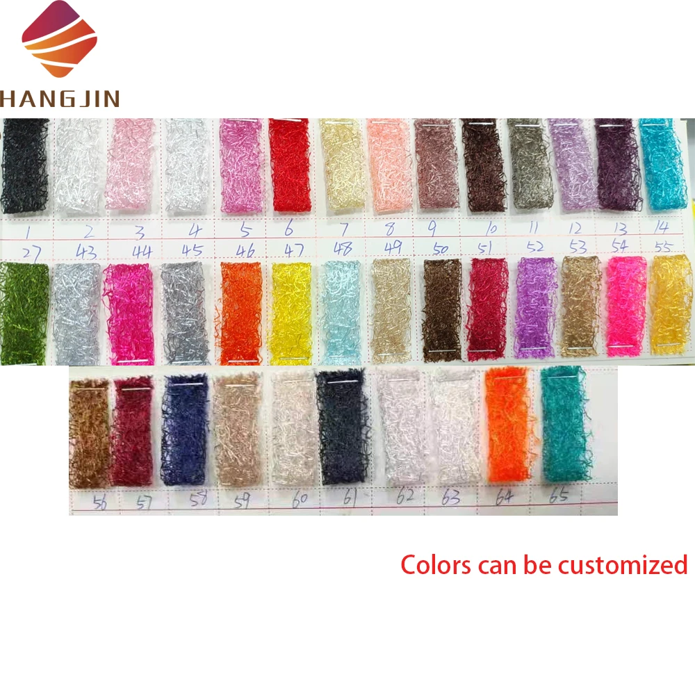 100% Polyester Web Mesh Tulle Fabric Ribbon High Quality Spiders Web Net Lace for Wedding Party Decoration
