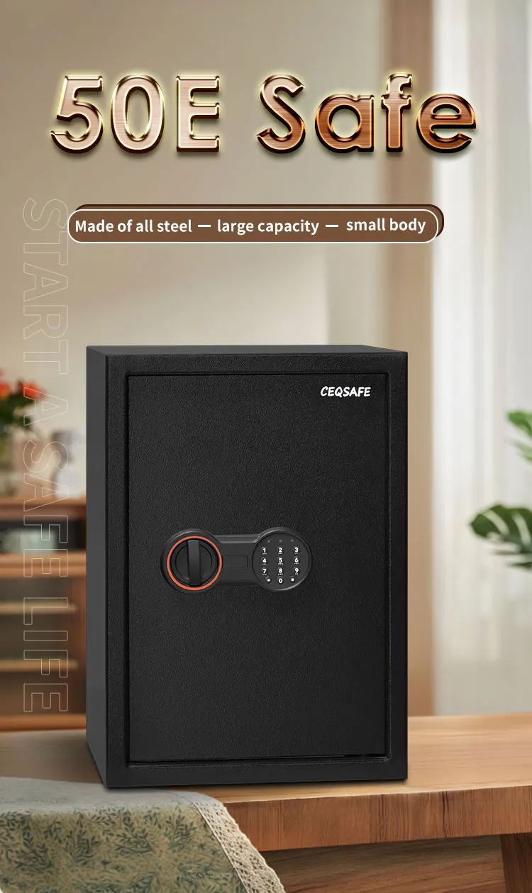 CEQSAFE American Digital Security Safe Box Home Money Mini Safe Box supplier