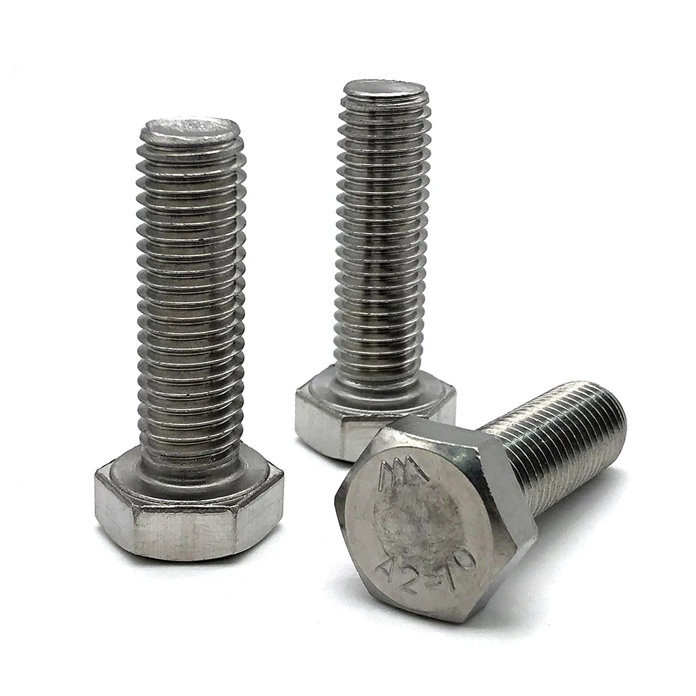 Nh&agrave; M&aacute;y B&aacute;n bu&ocirc;n DIN 933 mạ kẽm 8.8 b&ecirc;n ngo&agrave;i h&igrave;nh lục gi&aacute;c Bolt kết hợp Nut Trung Quốc bu l&ocirc;ng v&agrave; đai ốc