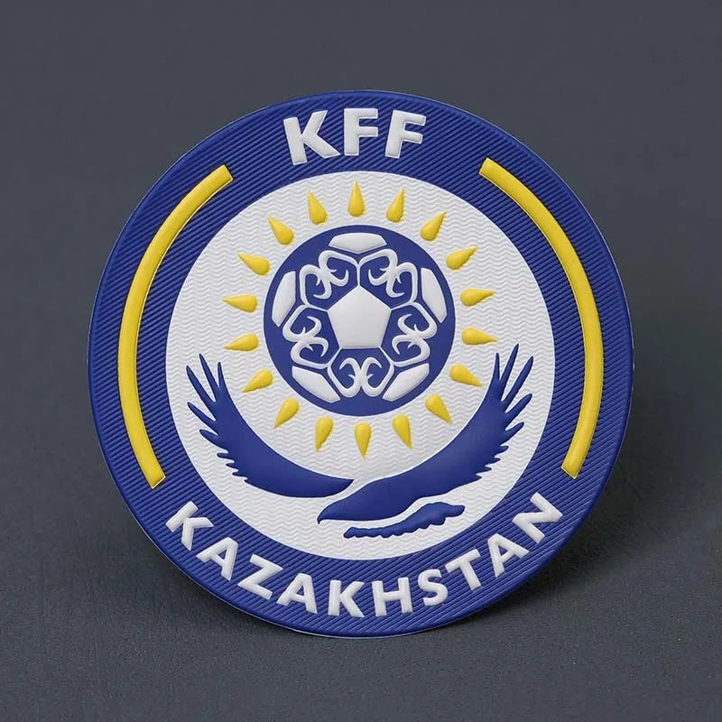 Custom 3D Heat Transfer TPU Logo Embossed  Tpu Badge  High Frequency Wave  Voltage TPU  Label