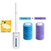 Spazzola per WC + Blu Oceano + Viola Lavanda