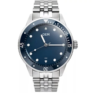 OEM ODM Customized logo High Quality 20ATM Waterproof Luxury Men Simple Quartz Watches for SEIKO TMI VH31