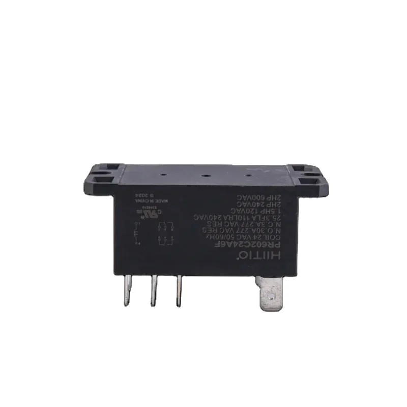 HIITIO PR60 Series UL Certified Industrial DPDT AC DC Signal Relay 8 Pin DPST-NO 40A Miniature PCB Coil Power Relay