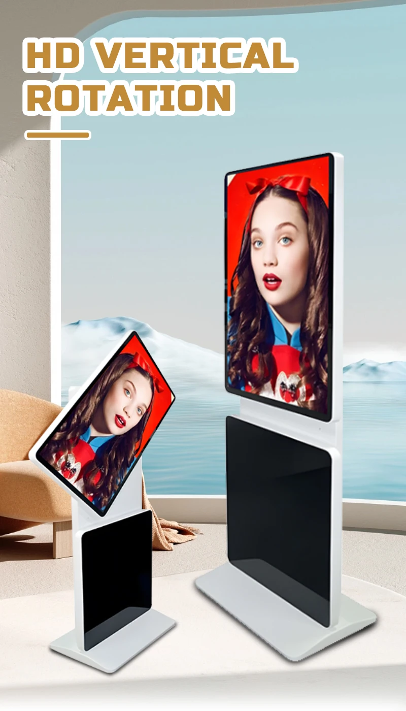 Store Animation Signage 4K Customized Digital Signage Display with Touch Screen for Retail ...