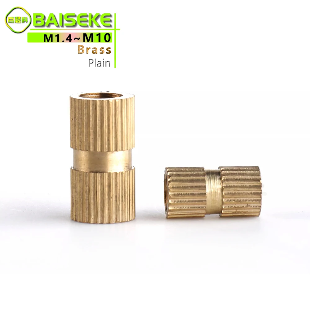 Brass Hot Melt Insert Nuts M1.4 M1.6 M2 M3 M4 M5 M6 3/816 Insert Nuts