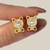 Plaqué or 18 carats CJBE094