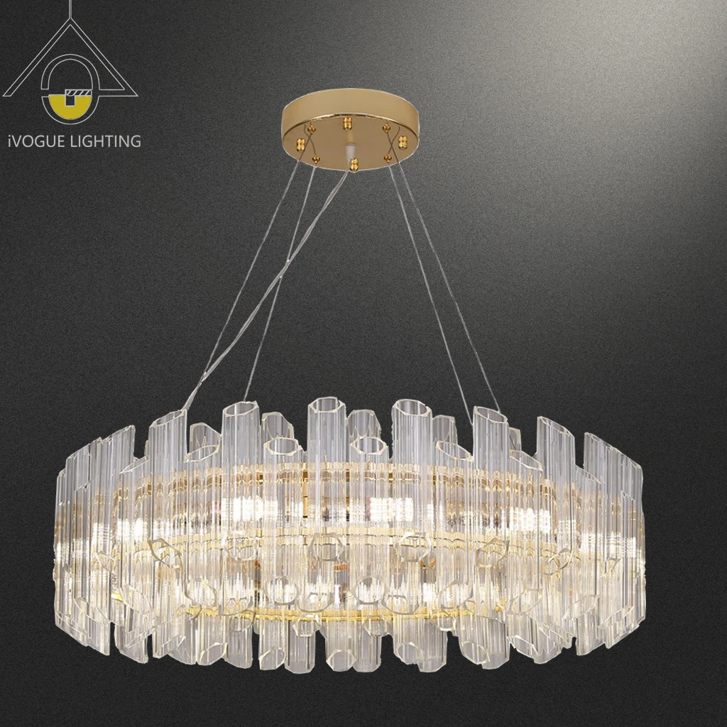 Modern Crystal Chandeliers Lighting Round Chandelier Pendent Ceiling Lamp  Fixture Lights For Dinning Room Bedroom - Buy Kristall Lamp Chandelier,Silver  Chandelier,Night Club Chandeliers Product on 