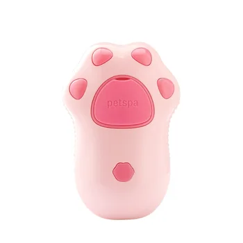 Cross border new pet comb cat dog pet electric spray massage comb one button spray anti flying hair  Massage and bathing