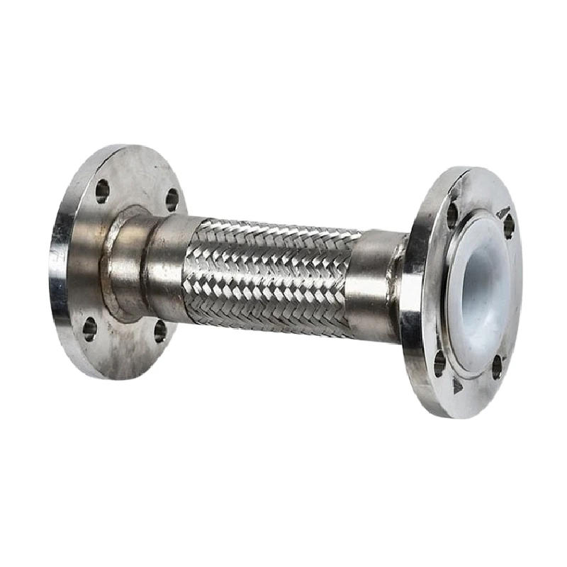 Wholesale Custom Length Stainless Steel Flange Braided Manguera Metalica PTFE Flexible Metal Hose