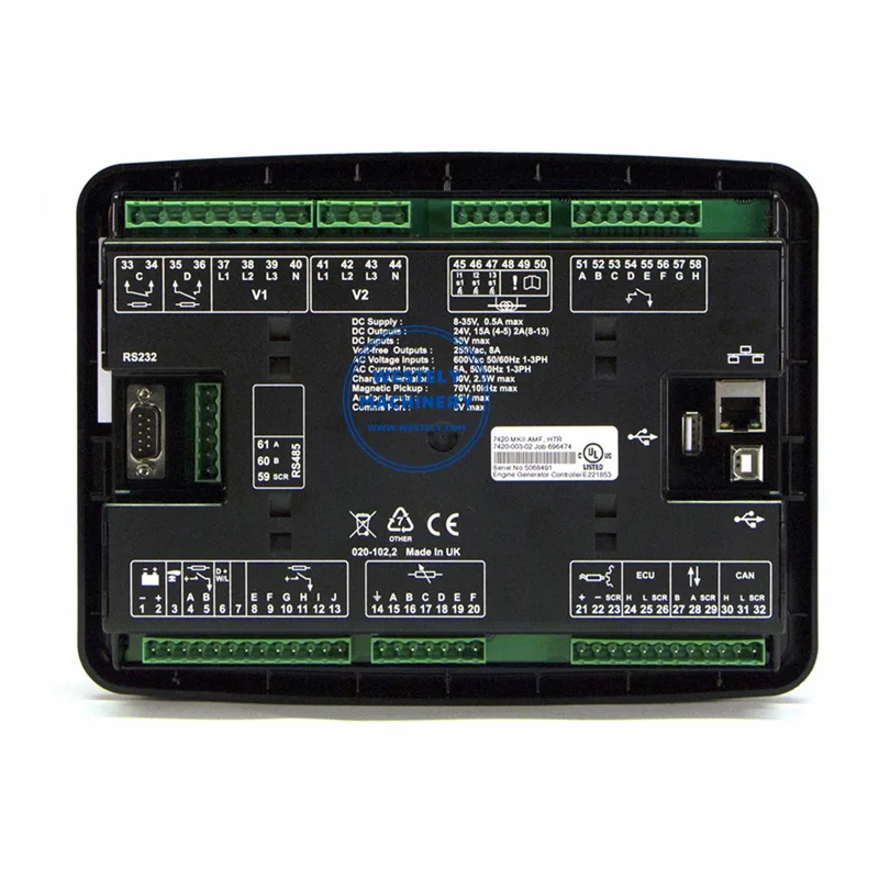 Generator Intelligent Control Module Dse7420 Mkii Manual & Auto Start ...