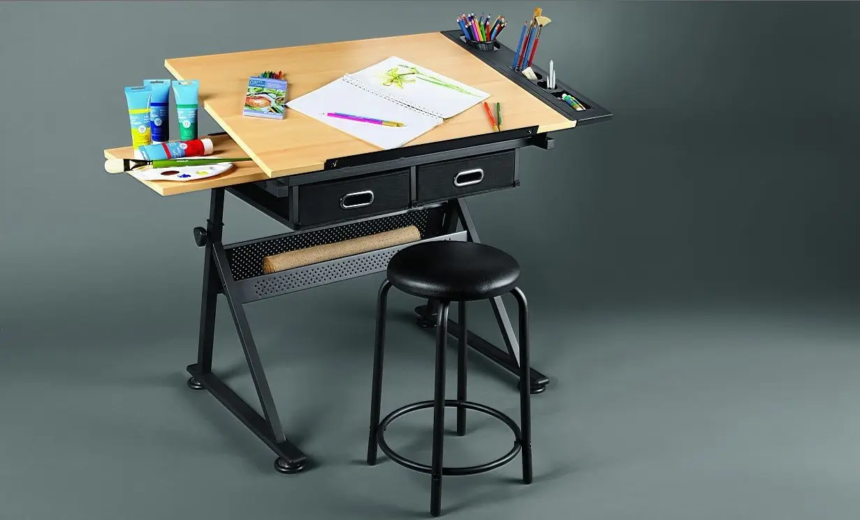 Компьютерный стол «сделай сам», стол для творчества, стол для рисования, живописи, письма и обучения