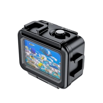 New Metal Waterproof Case for GoPro 13/12/11/10/9 Action Camera Protective Housing Diving Accessories