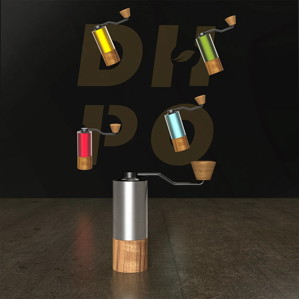 Dhpo Manual Coffee Grinder Spice Burr 