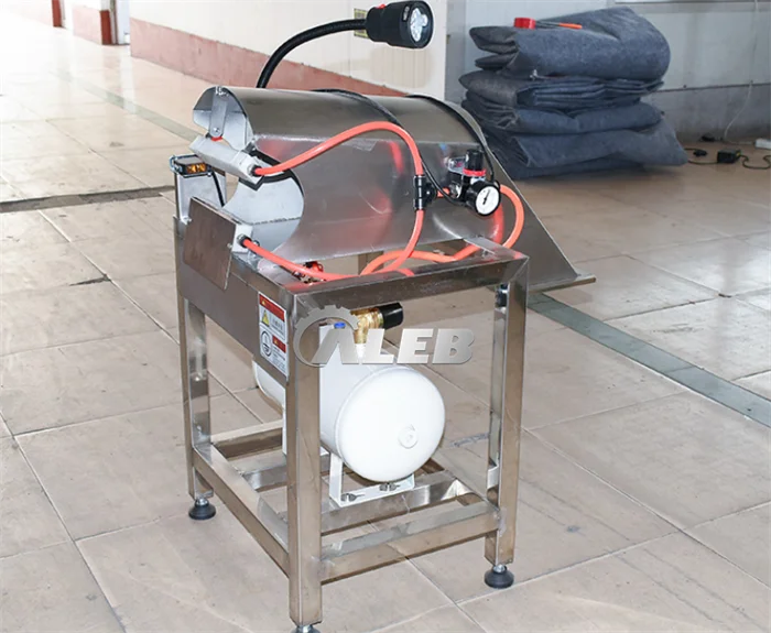 Saving Labor Dry Spring Onion Peeling Machine Automatic Green Onion Peeler Leek Blowing Machine Chives Peeling Machine