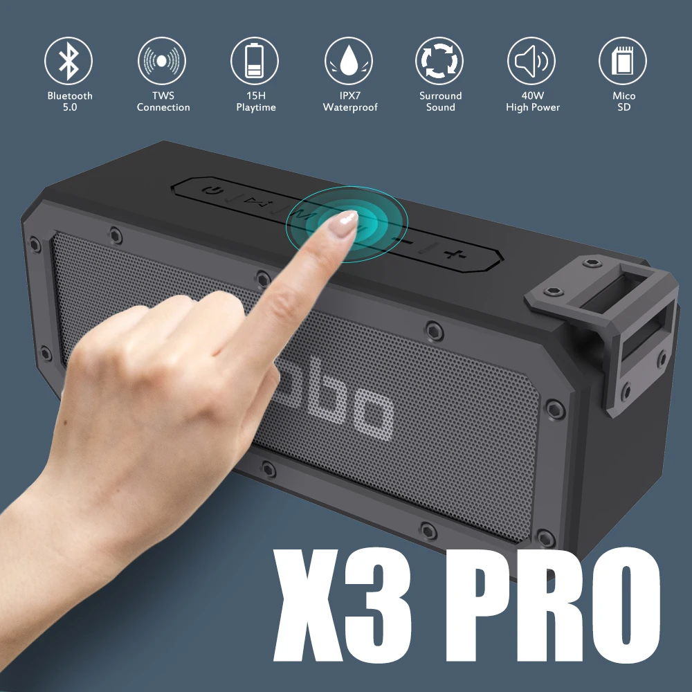 2021 factory price mini wireless speakers super bass handsfree waterproof bluetooth speaker for windows, apples,Adroid - ANKUX.COM
