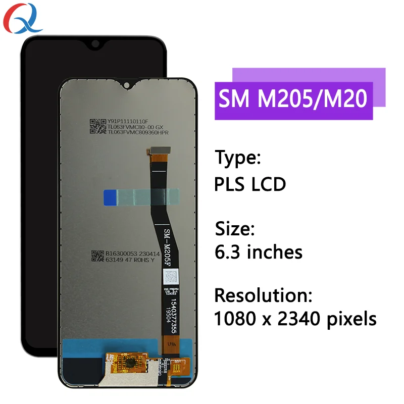 Samsung Galaxy M20 LCD Screen Replacement 12 Month Warranty