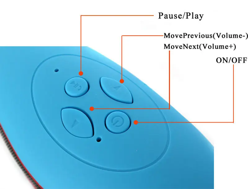 X6 Mini Wireless Bluetooth Speakers Portable Handsfree Speaker Built in MIC Audio Receiver boom box Support TF Card USB - ANKUX.COM