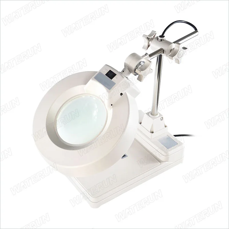 86d Table Reading Permanent Anti-static Led Desk Professional Lamptable Lamp With A Magnifying Glass