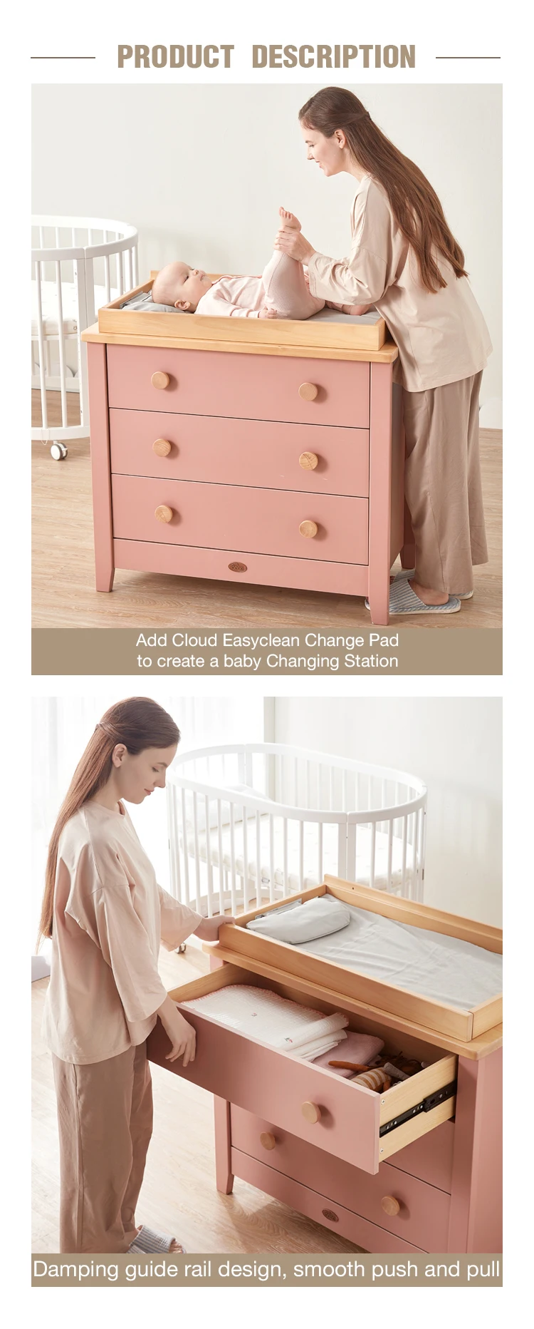 Only B2b Boori Nordic Bedroom Storage Furniture Chest Of Drawer Wooden