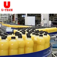 Full Automatic Bottle mango apple Orange Pineapple Tomato Fruit Juice Filling Bottling Machine Equipment