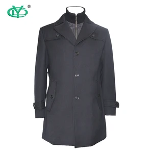 Factory Direct M Cotton Long Sleeve Men's Jackets Trench Coat