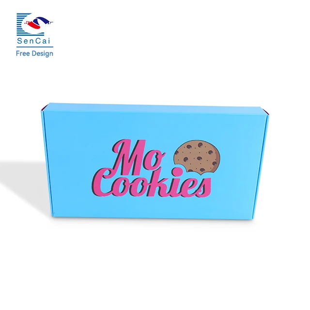 Factory Price Customized Eco friendly Material Donuts Cookie Packaging Art Paper Shipping Corrugated Box supplier