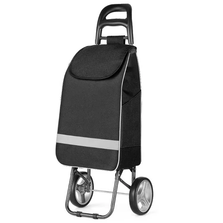 Customize Foldable Supermarket Trolley Shopping Bag Wheeled Market