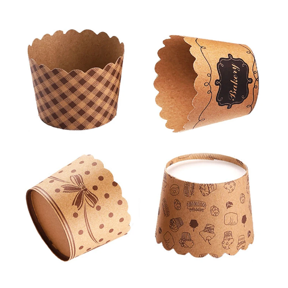 Eco Friendly Top Muffin Cupcake Liner Greaseproof Kitchen Cooking Liner Small Medium Large Size Simplify Cupcake Liner